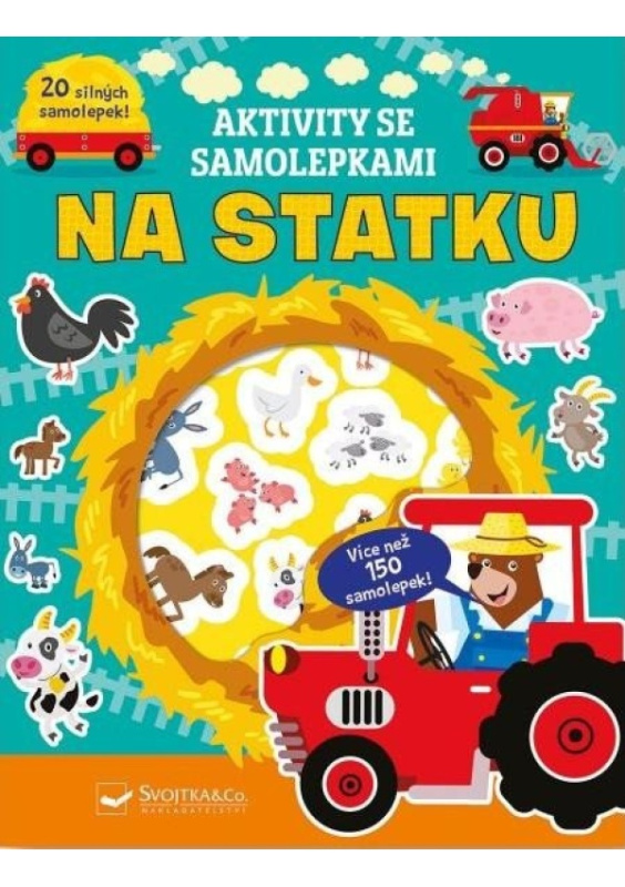 Svojtka & Co. Aktivity se samolepkami - Na statku