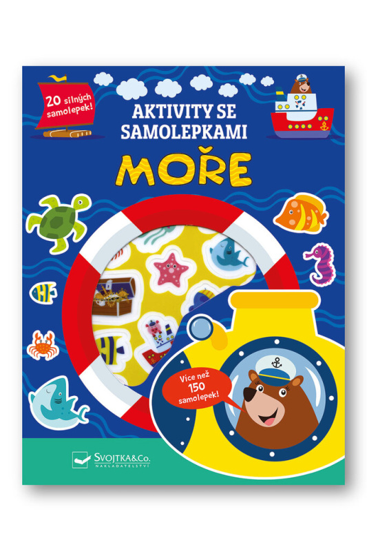 Svojtka & Co. Aktivity se samolepkami - Moře