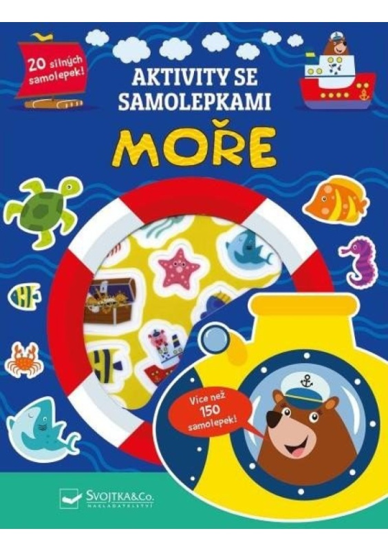 Svojtka & Co. Aktivity se samolepkami - Moře