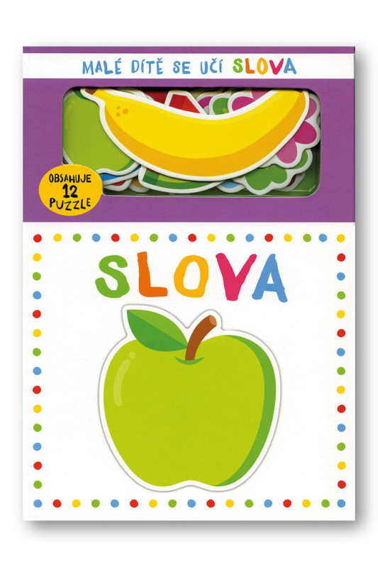 Svojtka & Co. Malé dítě se učí slova s vkládačkou