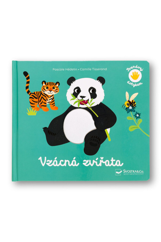 Poznávej dotykem - Vzácná zvířata - Pascale Hédelin