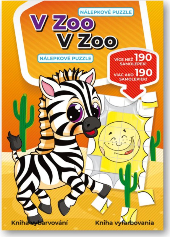 Svojtka V lese Nálepkové puzzle