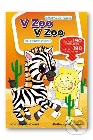 Svojtka V lese Nálepkové puzzle