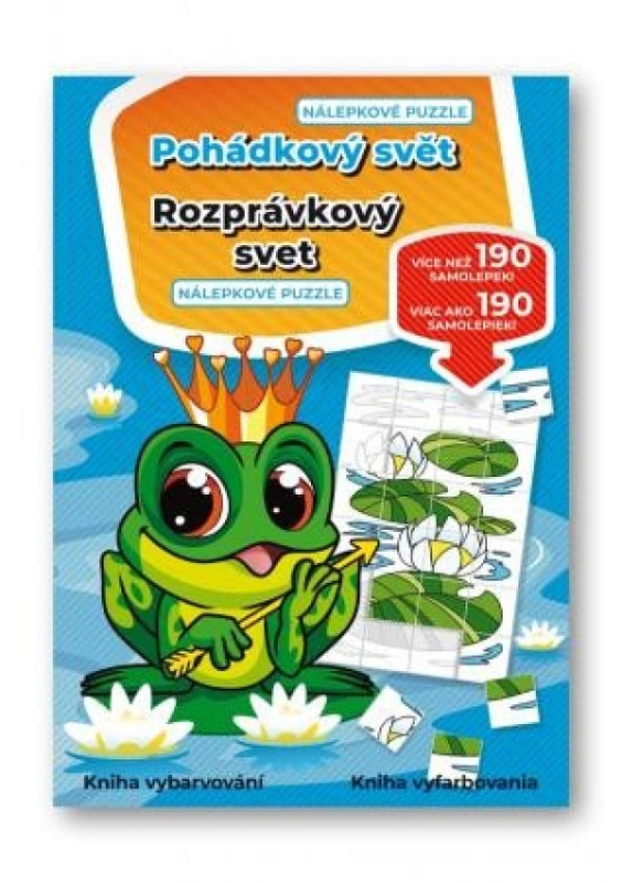 Svojtka & Co. Nálepkové puzzle Pohádkový svět