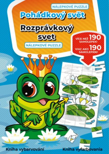 Svojtka & Co. Nálepkové puzzle Pohádkový svět