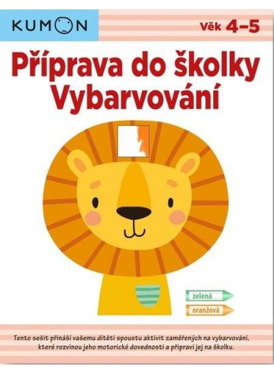 Příprava do školky - Vybarvování - Kateřina Čedíková