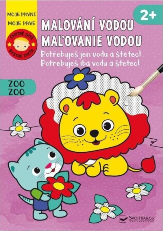 Svojtka & Co. Malování vodou: Zoo - Chytré dítě