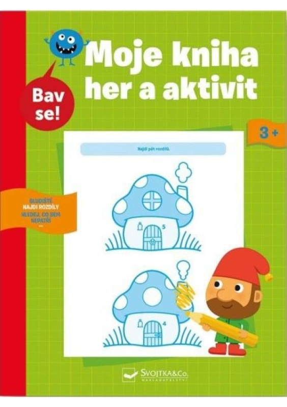 Moje kniha her a aktivit 3+
