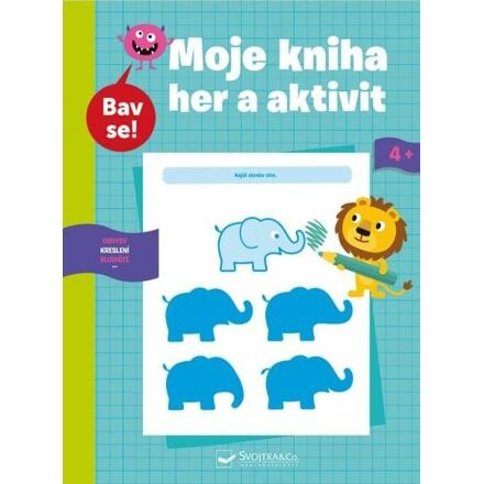Moje kniha her a aktivit 4+
