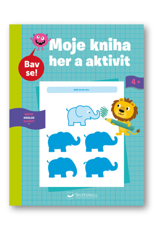 Moje kniha her a aktivit 4+