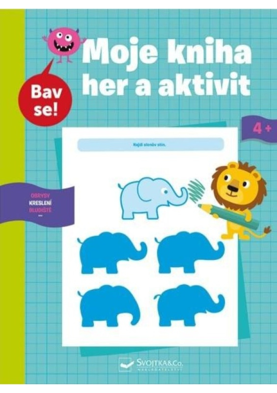 Moje kniha her a aktivit 4+
