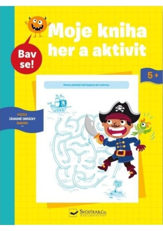 Moje kniha her a aktivit 5+