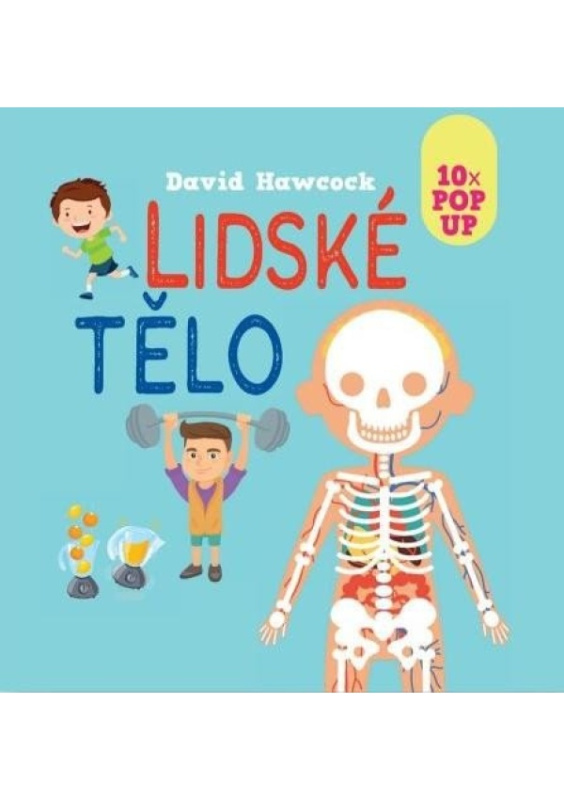 Lidské tělo 10x Pop Up - David Hawcock