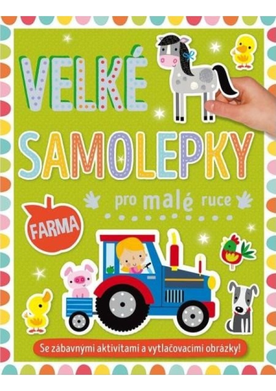 Velké samolepky pro malé ruce - Farma