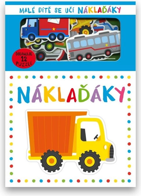 Náklaďáky - Obsahuje 12 puzzle - Gareth Williams
