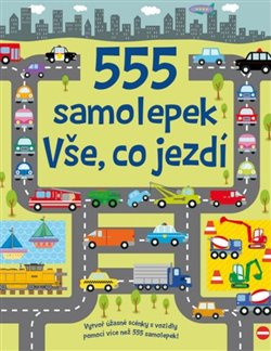 555 samolepek Vše co jezdí