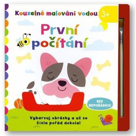 Kouzelné malování vodou - První počítání - Elizabeth Golding