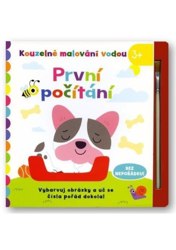 Kouzelné malování vodou - První počítání - Elizabeth Golding