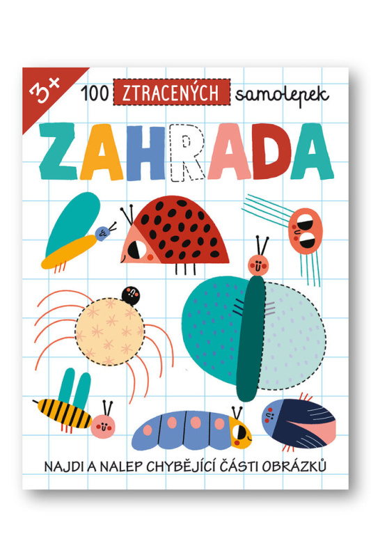 100 ztracených samolepek - Zahrada - Emma Munro Smith