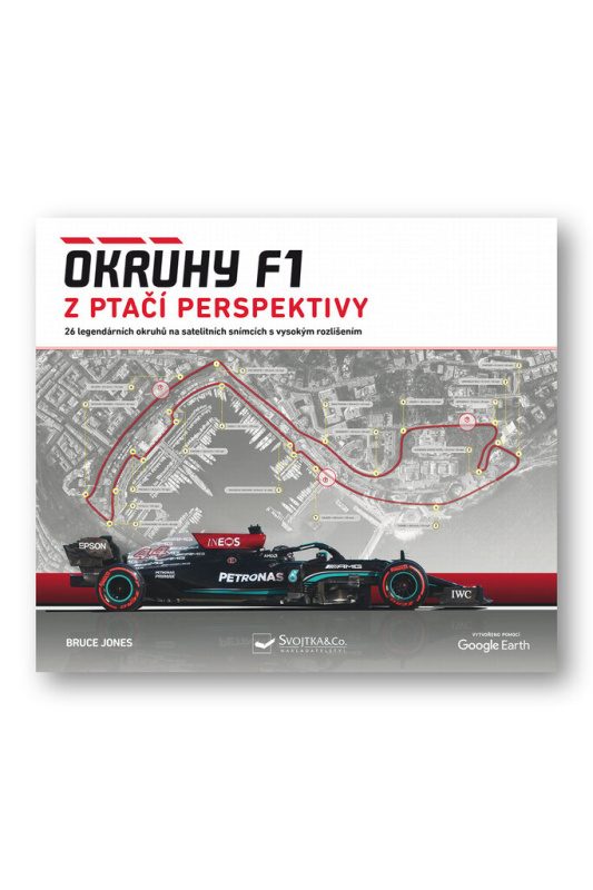 Okruhy F1 z ptačí perspektivy - Bruce Jones