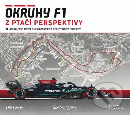 Okruhy F1 z ptačí perspektivy - Bruce Jones