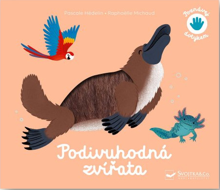 Poznávej dotykem - Podivuhodná zvířata - Raphaëlle Michaud, Pascale Hédelín