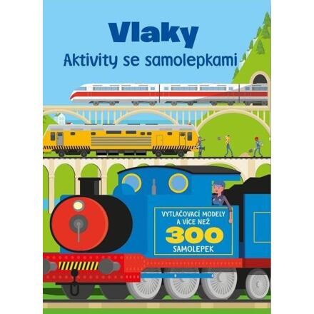 Vlaky - Aktivity se samolepkami