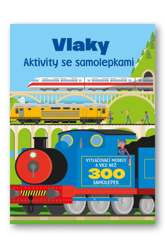 Vlaky - Aktivity se samolepkami