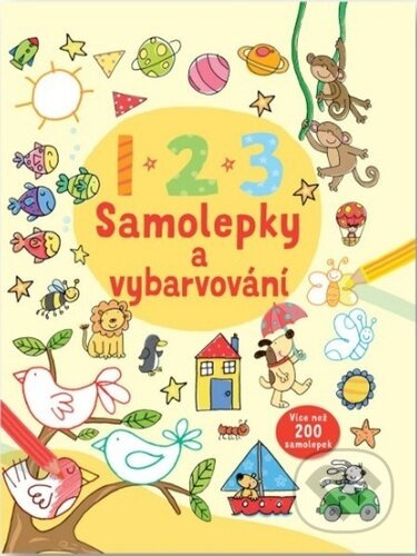 123 Samolepky a vybarvovaní - Claire Ever