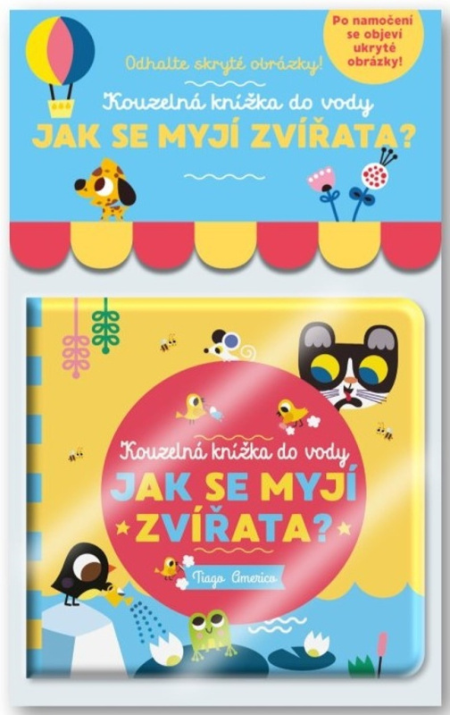 Kouzelná knížka do vody - Jak se myjí zvířata?