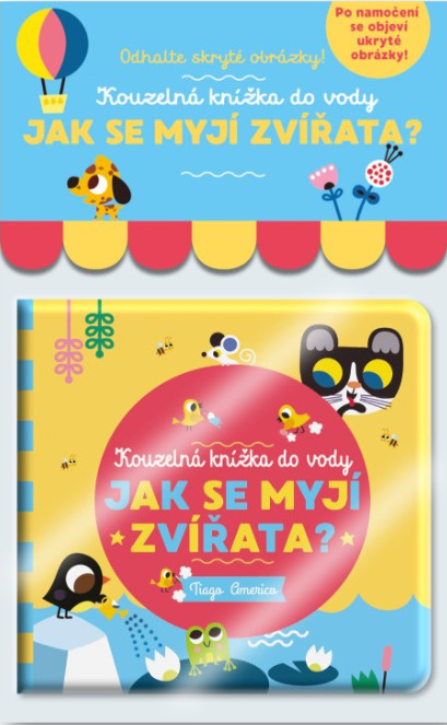 Kouzelná knížka do vody - Jak se myjí zvířata?