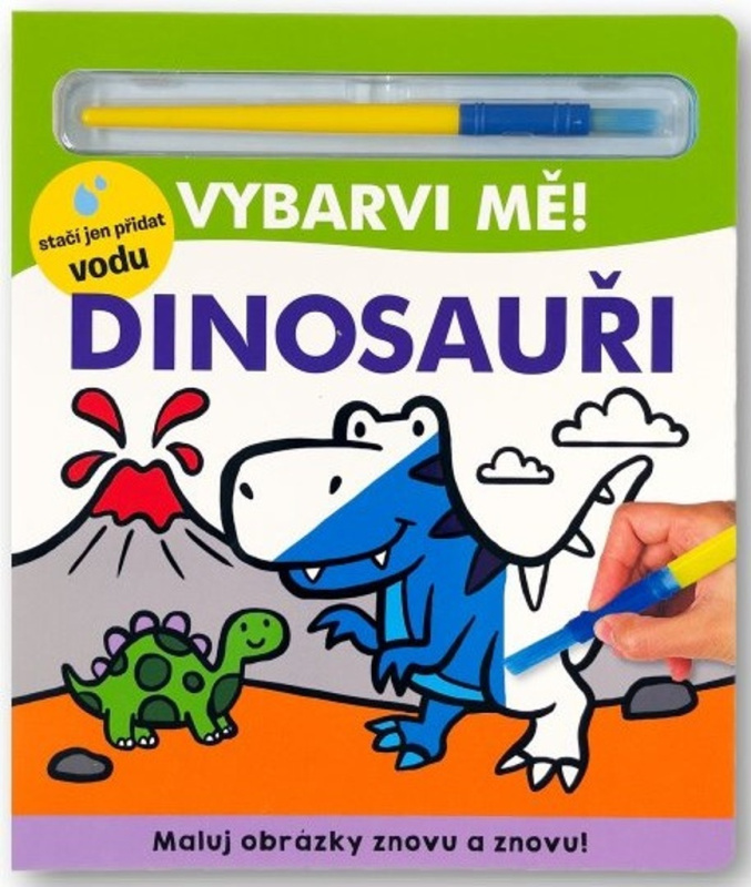 Vybarvi mě! Dinosauři Lindsay Sagar