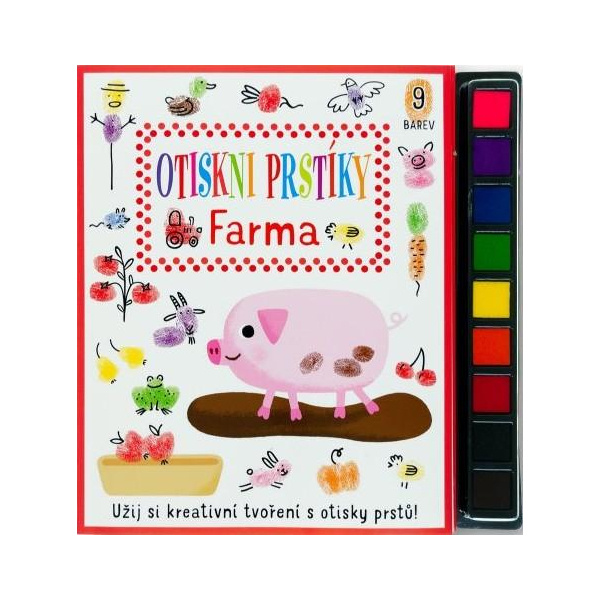 Otiskni prstíky - farma