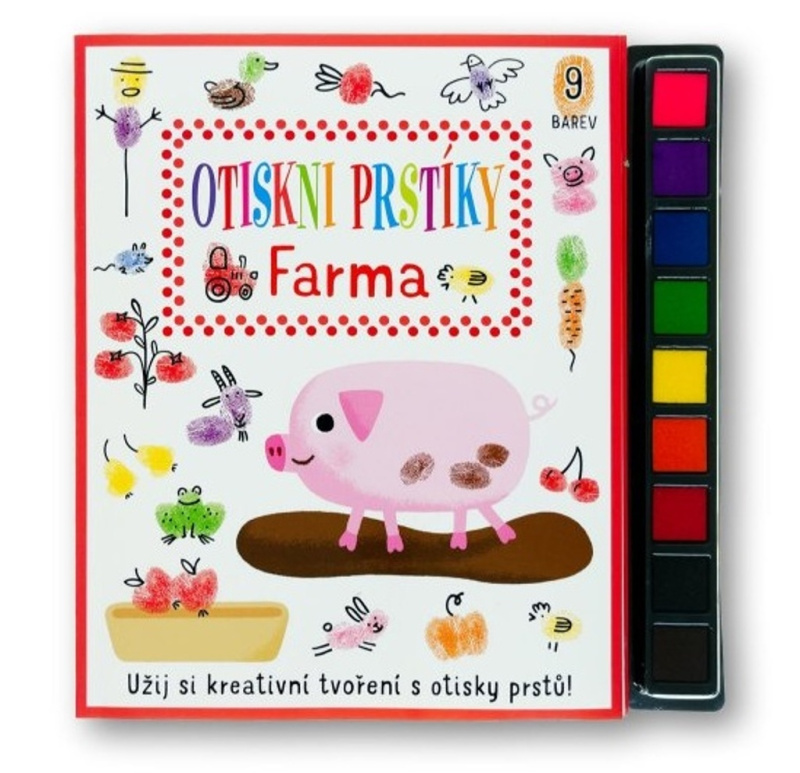Otiskni prstíky - farma