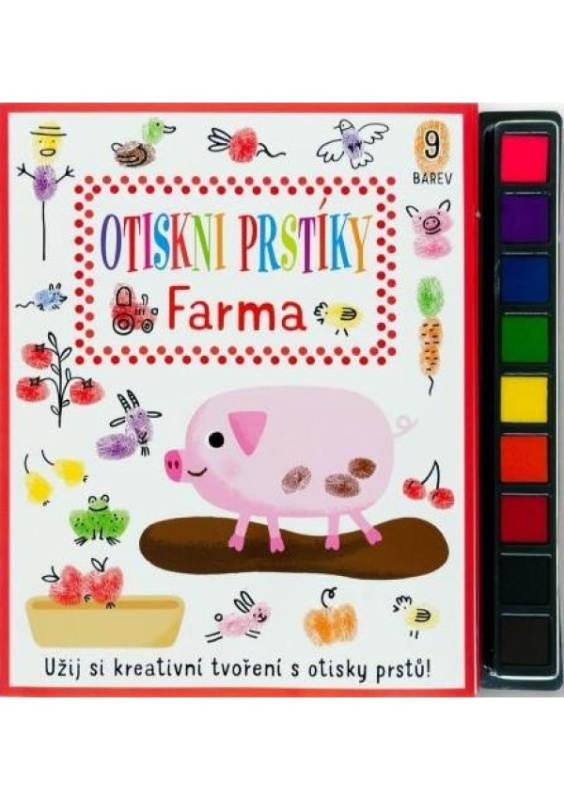 Otiskni prstíky - farma