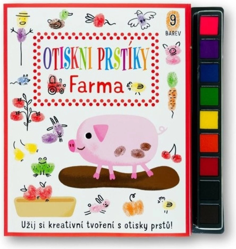 Otiskni prstíky - farma