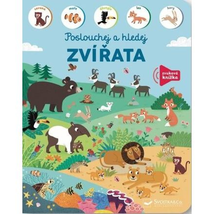 Zvířata - poslouchej a hledej - kol.