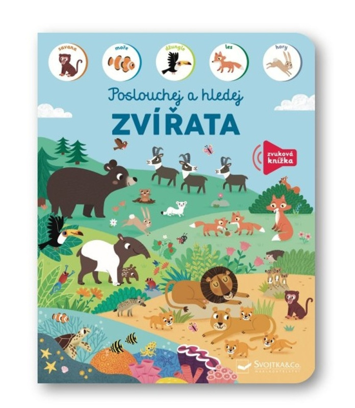 Zvířata - poslouchej a hledej - kol.