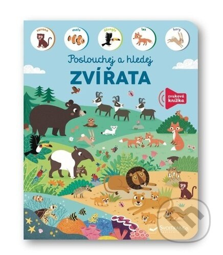 Zvířata - poslouchej a hledej - kol.