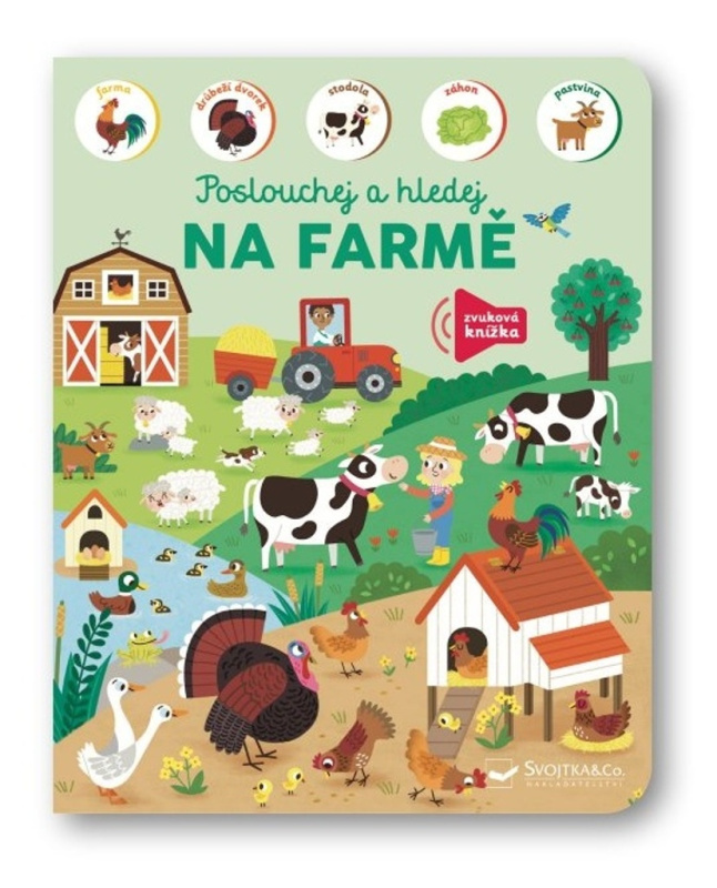 Na farmě - poslouchej a hledej