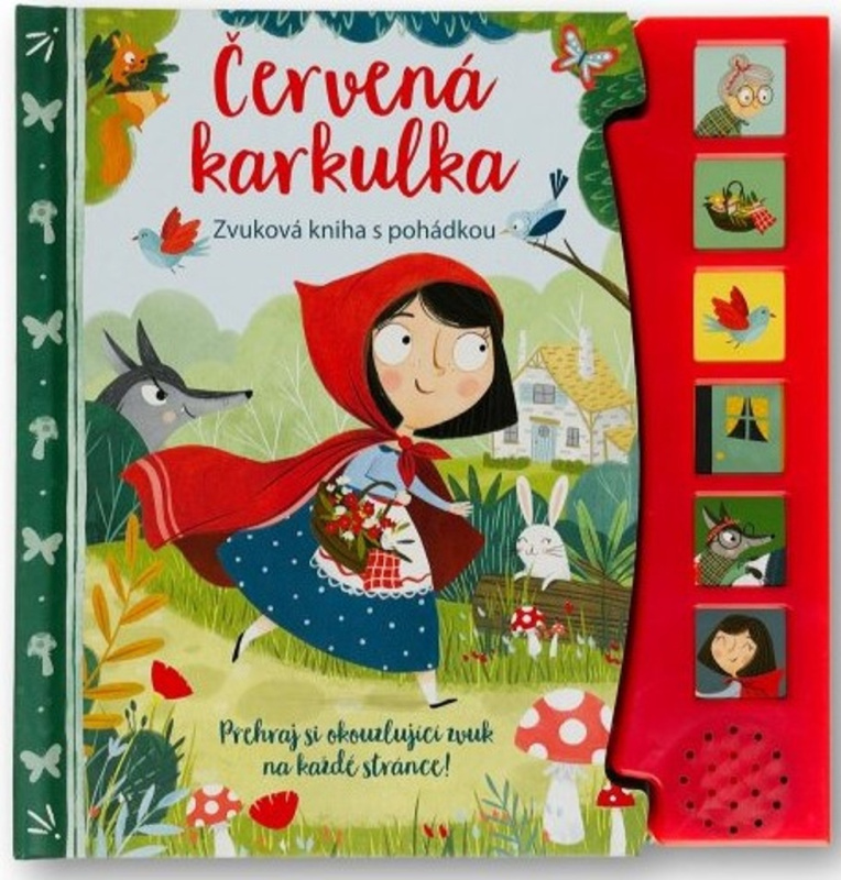 Červena karkulka - zvuková kniha s pohádkou