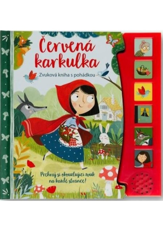 Červena karkulka - zvuková kniha s pohádkou