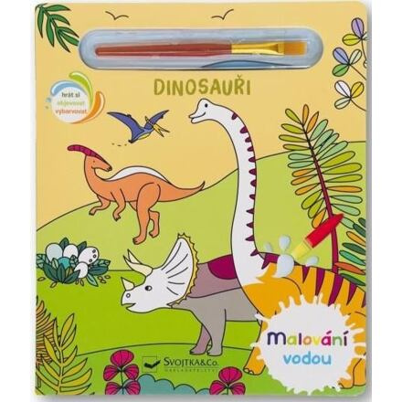 Malování vodou - Dinosauři