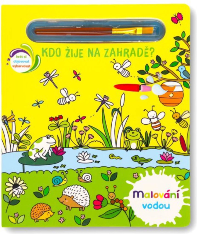 Kdo žije na zahradě? - Malování vodou Svojtka & Co. s. r. o.