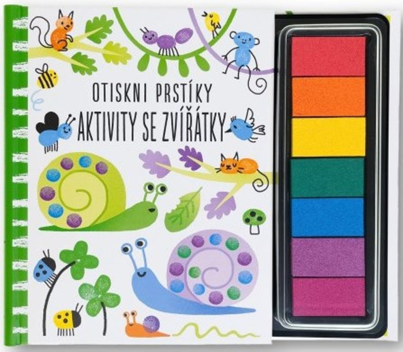 Otiskni prstíky - Aktivity se zvířátky Svojtka & Co. s. r. o.
