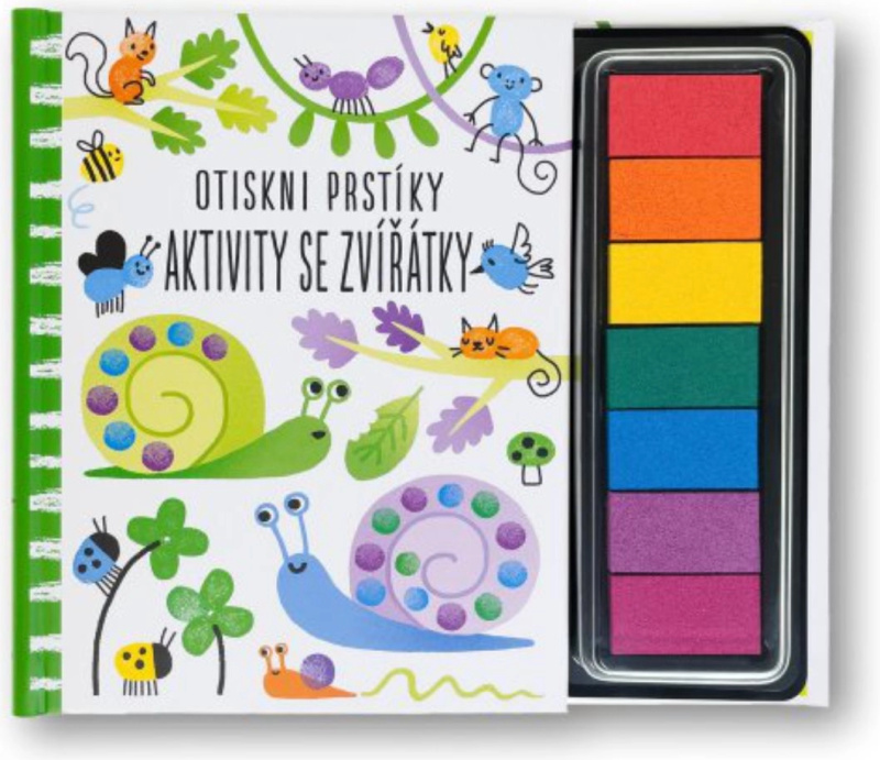 Otiskni prstíky - Aktivity se zvířátky Svojtka & Co. s. r. o.