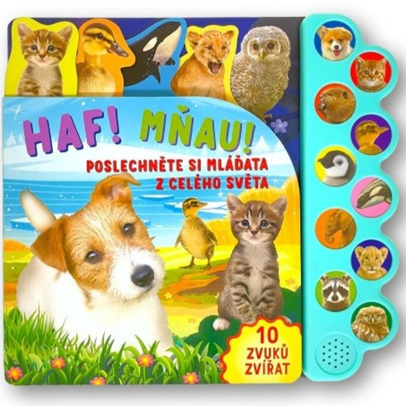 Haf! Mňau! Poslechněte si mláďata z celého světa!