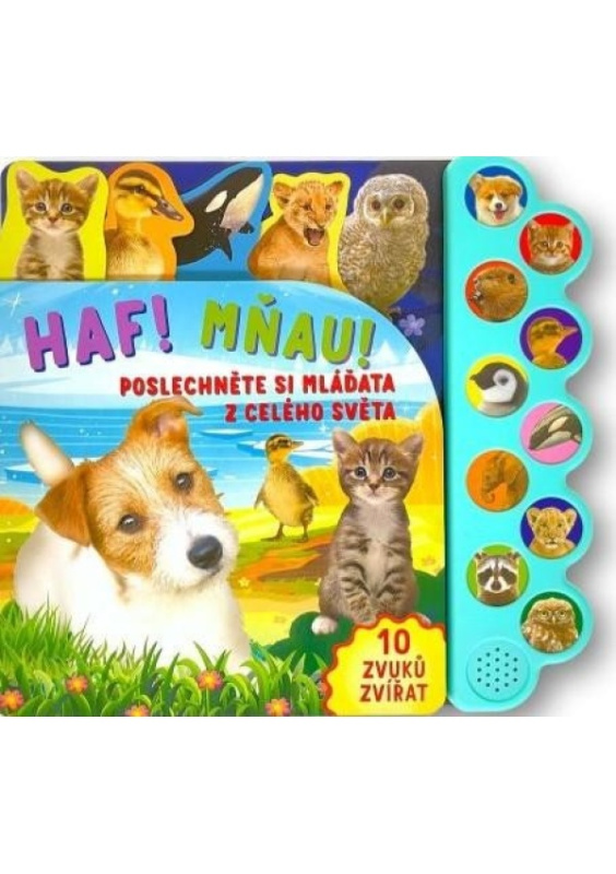 Haf! Mňau! Poslechněte si mláďata z celého světa!