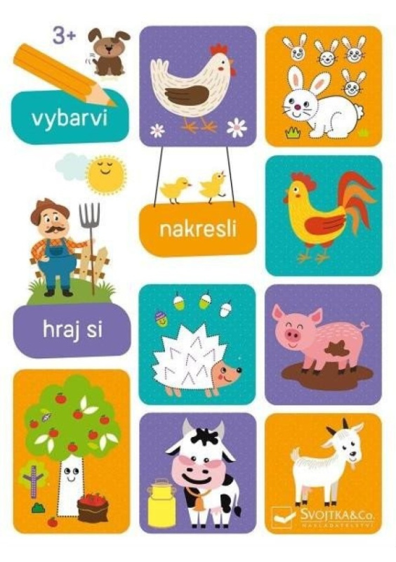 Vybarvi, nakresli, hraj si 3+