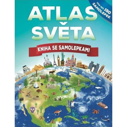 Svojtka & Co. Atlas světa Kniha se samolepkami